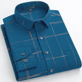 Men's Slim Fit Plaid Dress Shirt | Non-Iron Business Casual