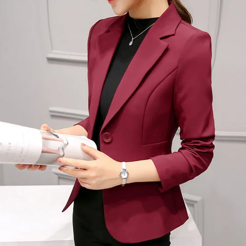 2025 Blazer Ladies , Blazer Pocket Jacket, Slim Fit Jacket, Long-sleeved Korean Style Ladies Office Jacket, Blazer traf tangada