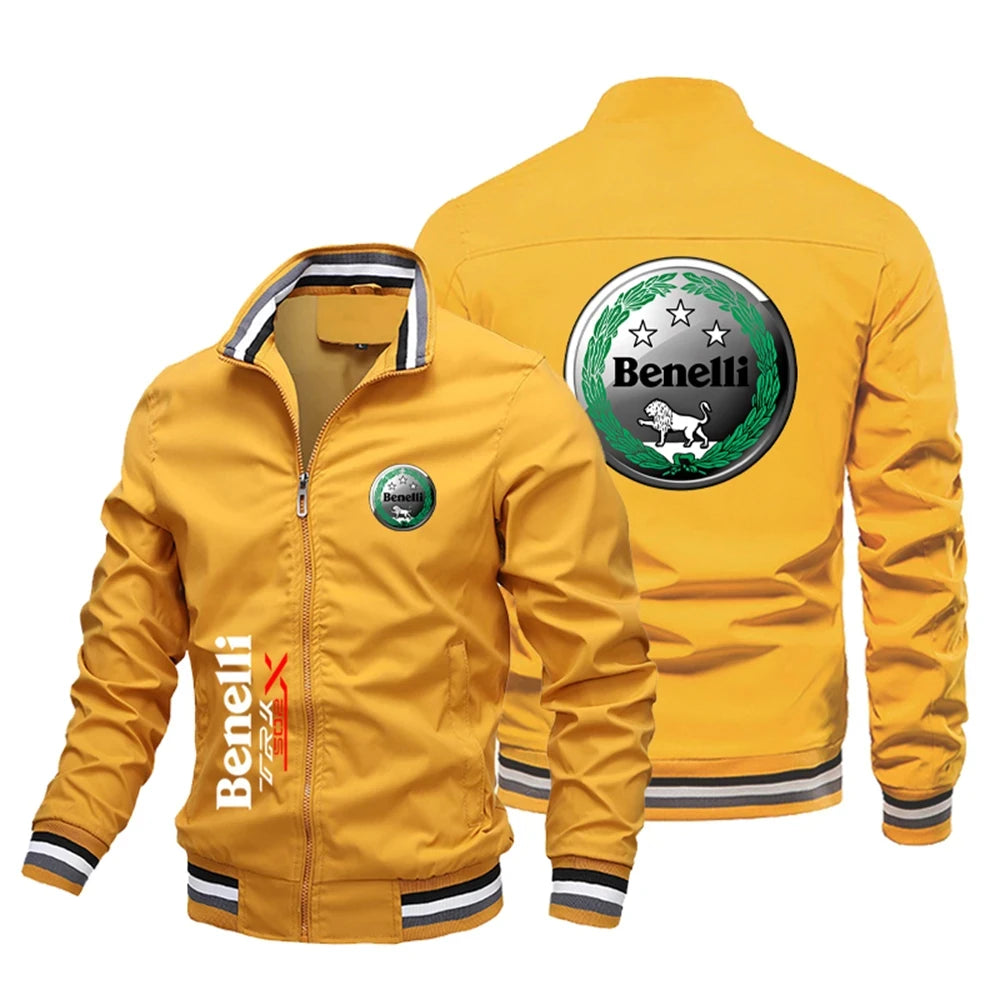 Men's Windproof Brand Logo Jacket – Harajuku Outdoor Style