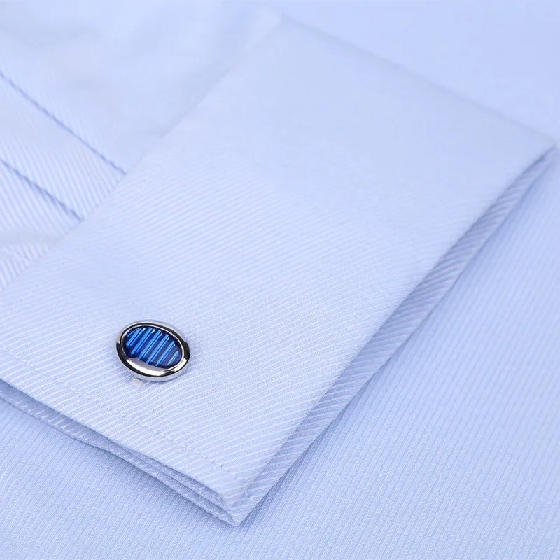 Men's French Cuff Formal Shirt — Wedding & Business Wear