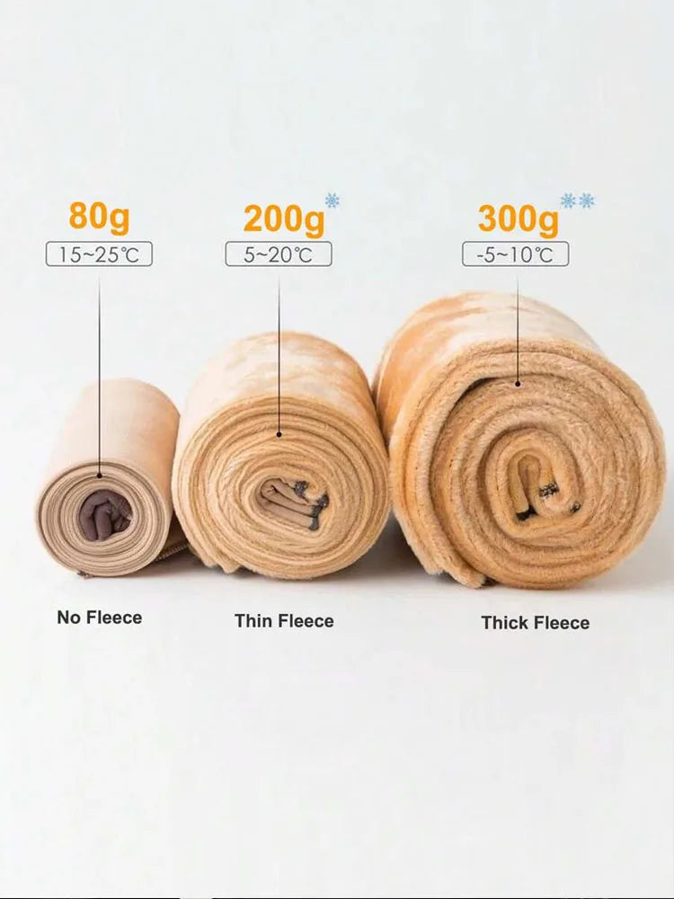 80g/300g Translucent Thicken Fleece Winter Legging Women's Pantyhose Sexy Love Printed High Waist Elastic Warm Party Tights