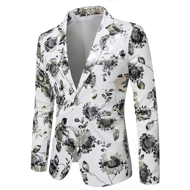 2026 Blazers Masculino Homme Slim Fit for Men's, 2026 Stylish Casual Solid Blazer, Business Wedding Party Outwear Coat Suit Top