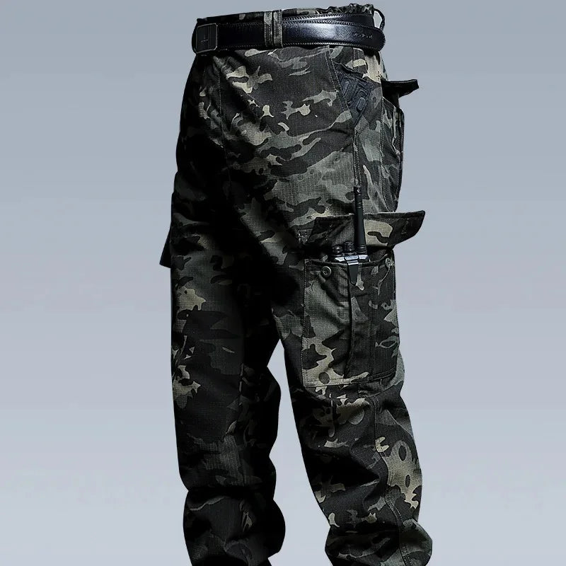 Men's Tactical Cargo Pants – Water-Resistant Multi-Pocket Outdoor Pants