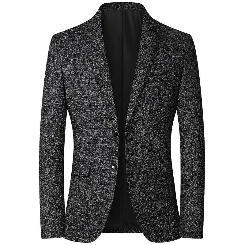 New Blazers Men Fashion Slim Casual Suits Coats Solid Color Business Suits Jackets Men's Blazers Tops Brand Mens Clothing