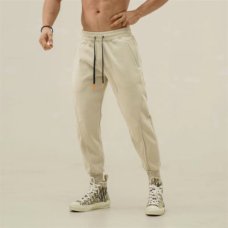 Men's Cotton Cargo Sport Pants – Jogger Sweatpants for Gym & Streetwear