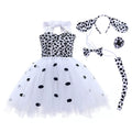 2 3 4 5 6 7 8 9 10 Years New Girls Dress Cute Dog Halloween Animal Cosplay Costume Outfit Kids Christmas Carnival Party Dress