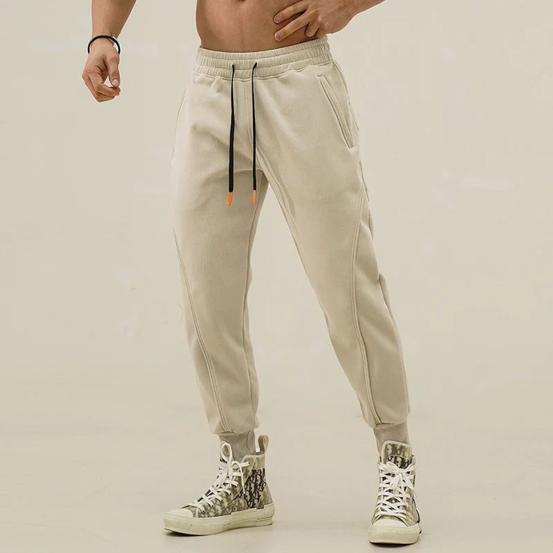 Men's Cotton Cargo Sport Pants – Jogger Sweatpants for Gym & Streetwear