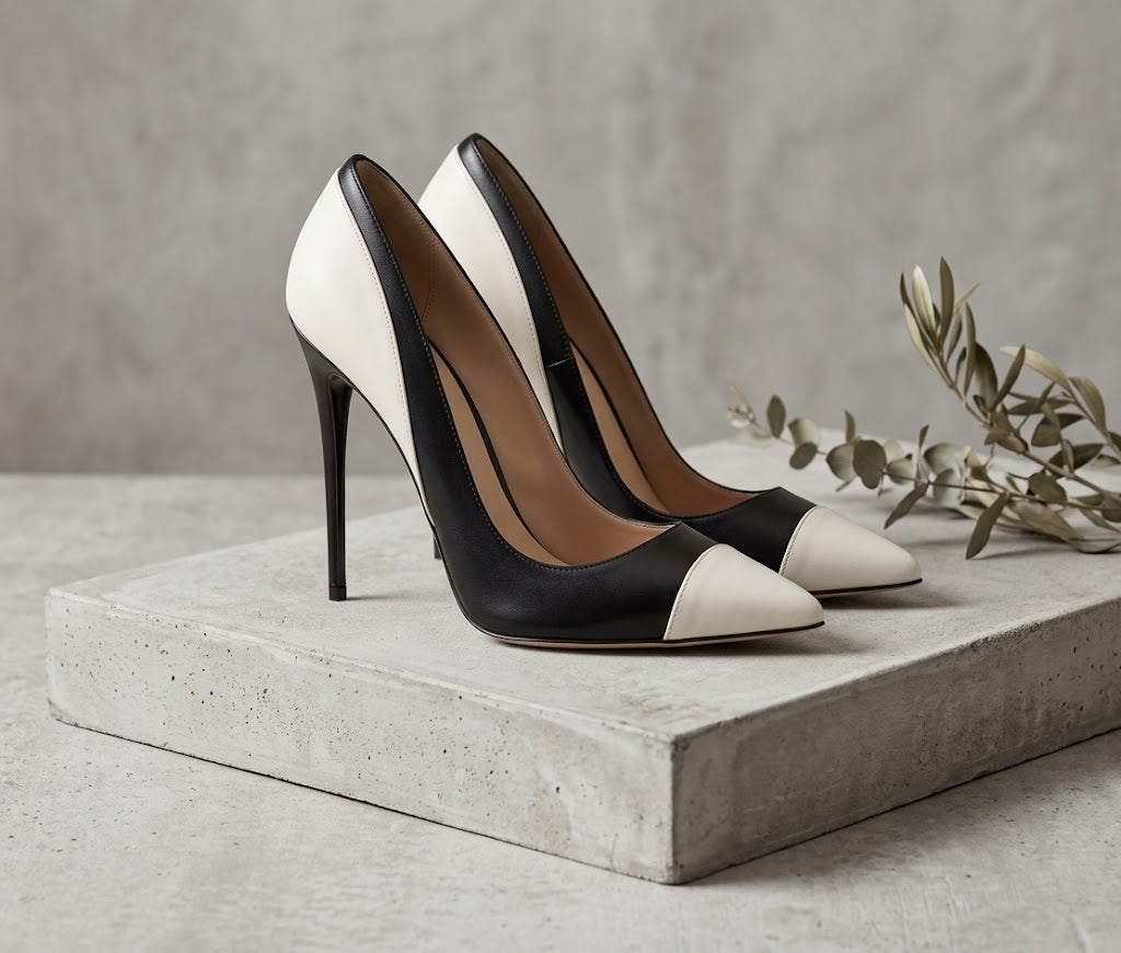 Women's Patchwork Stiletto Pumps