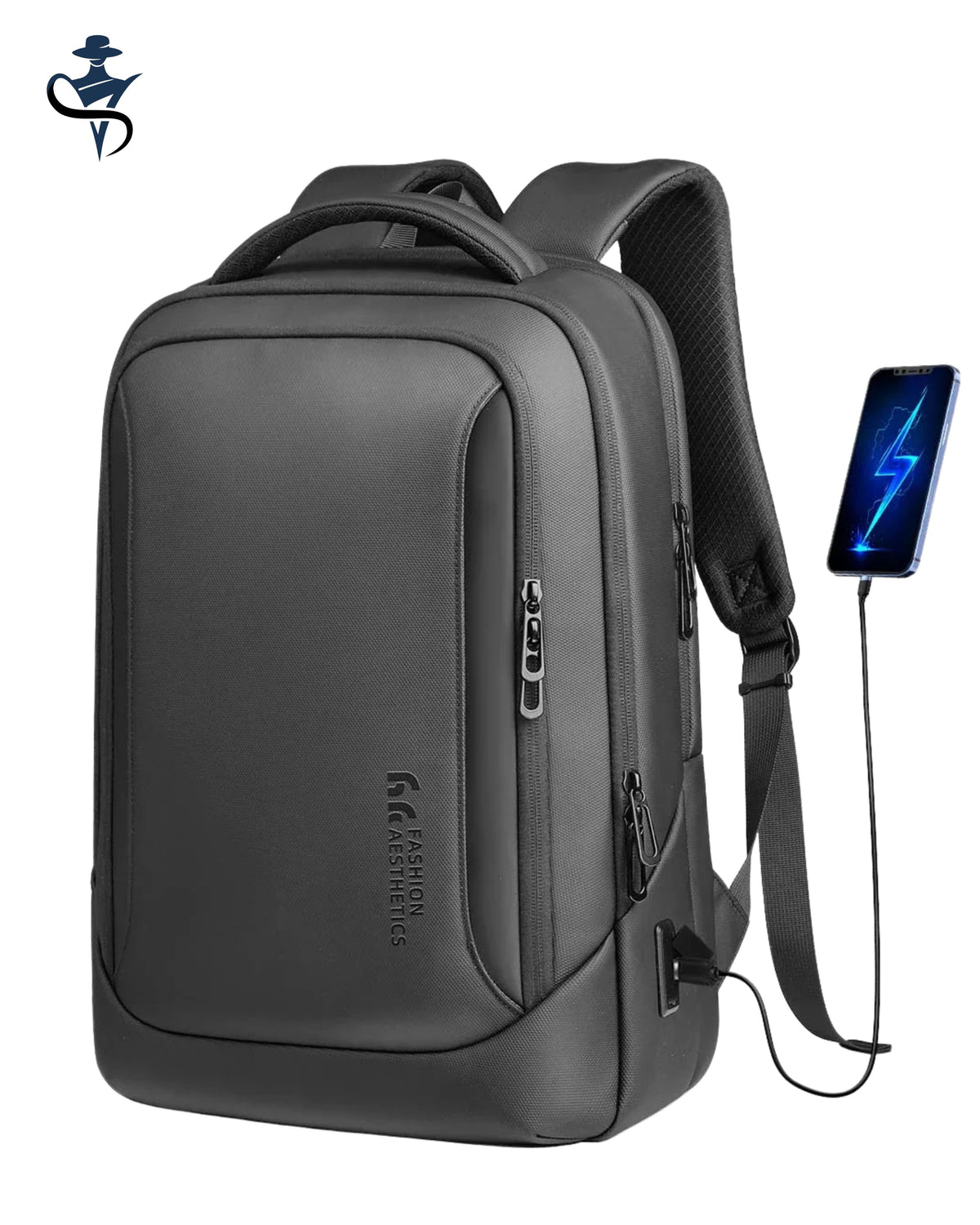 Laptop Backpack with USB Port