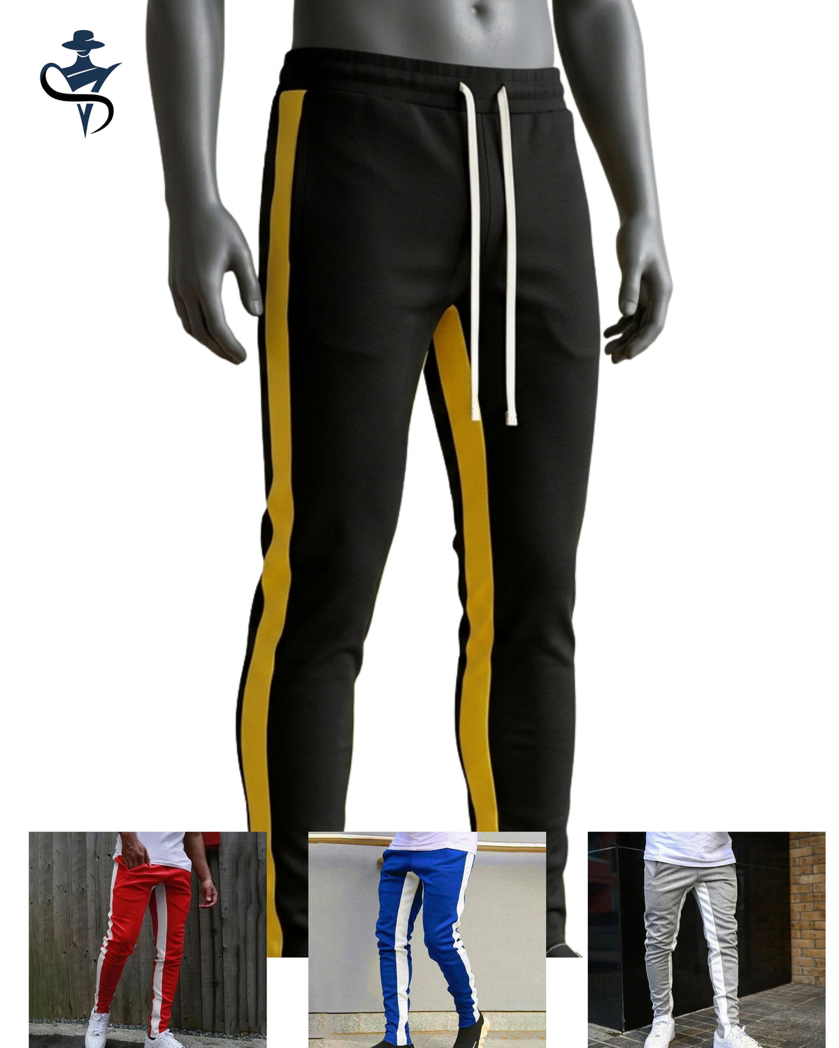 Men's Slim Jogger Track Pants