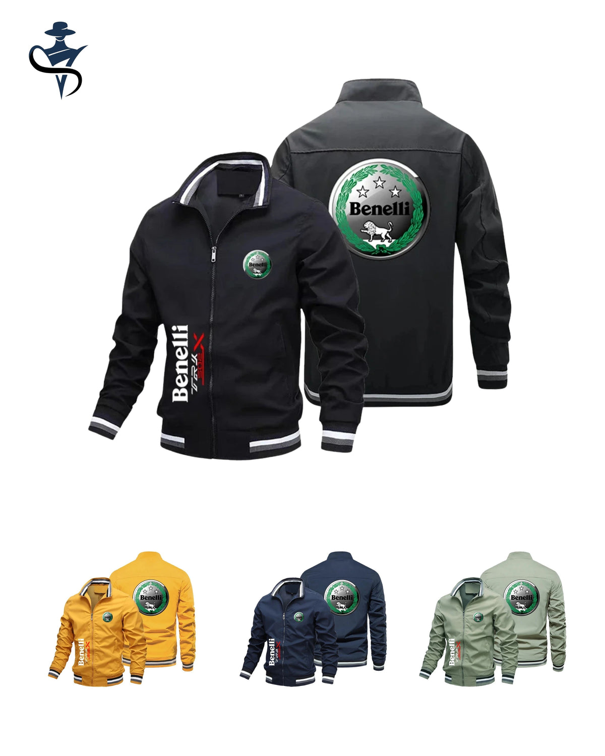 Men's Windproof Brand Logo Jacket – Harajuku Outdoor Style