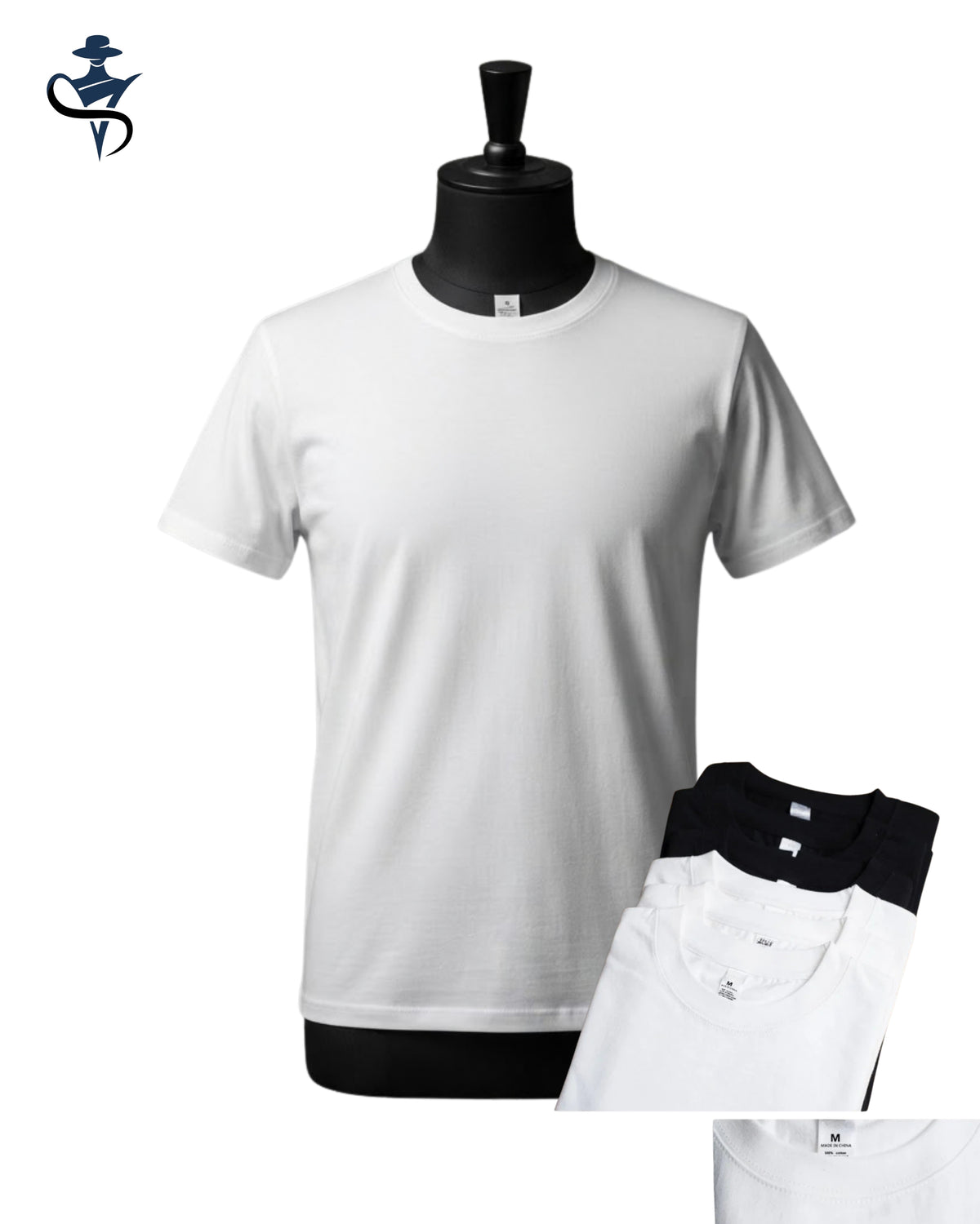 Cotton Crewneck T-Shirts – 2-Pack