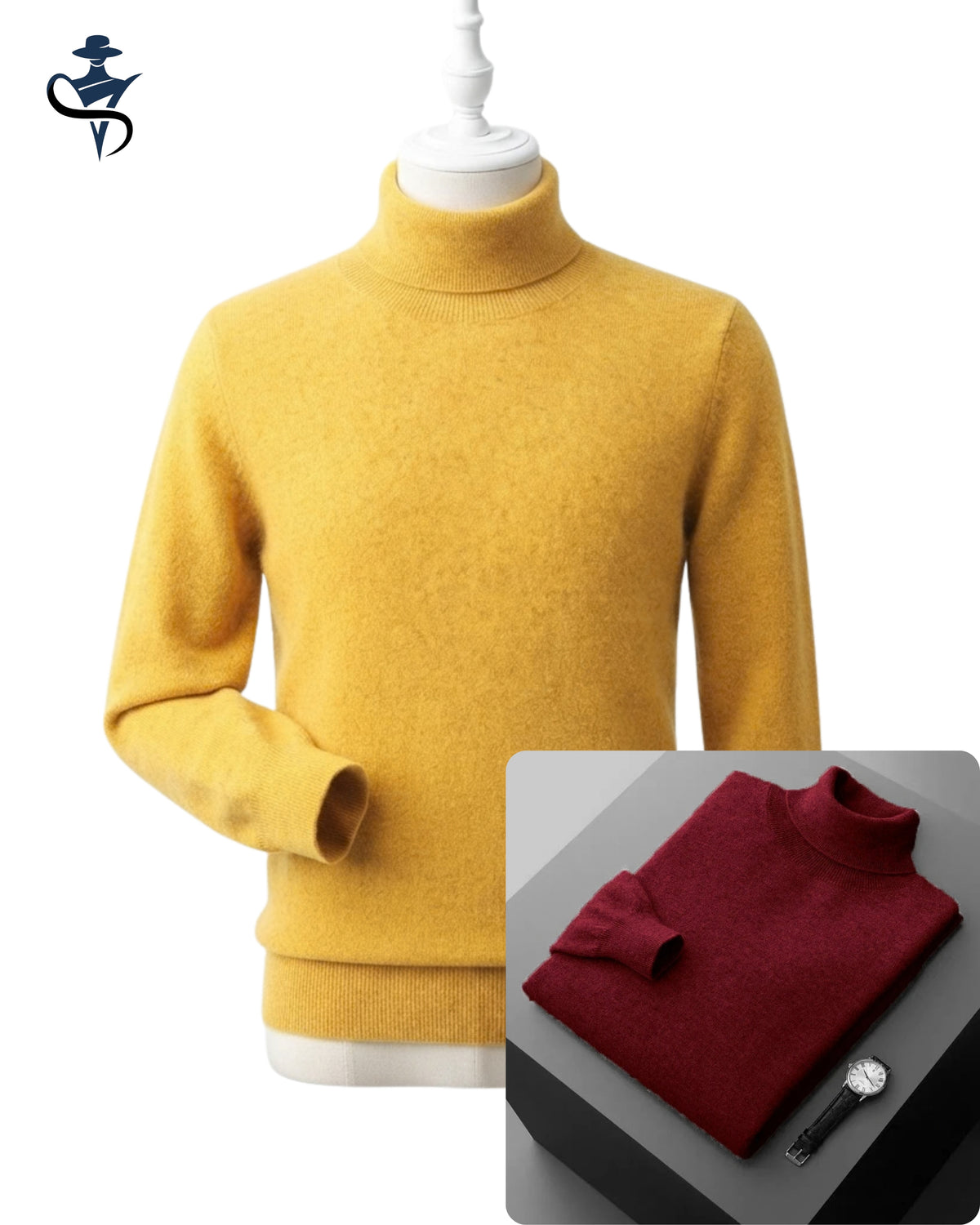 Men's Turtleneck Sweater