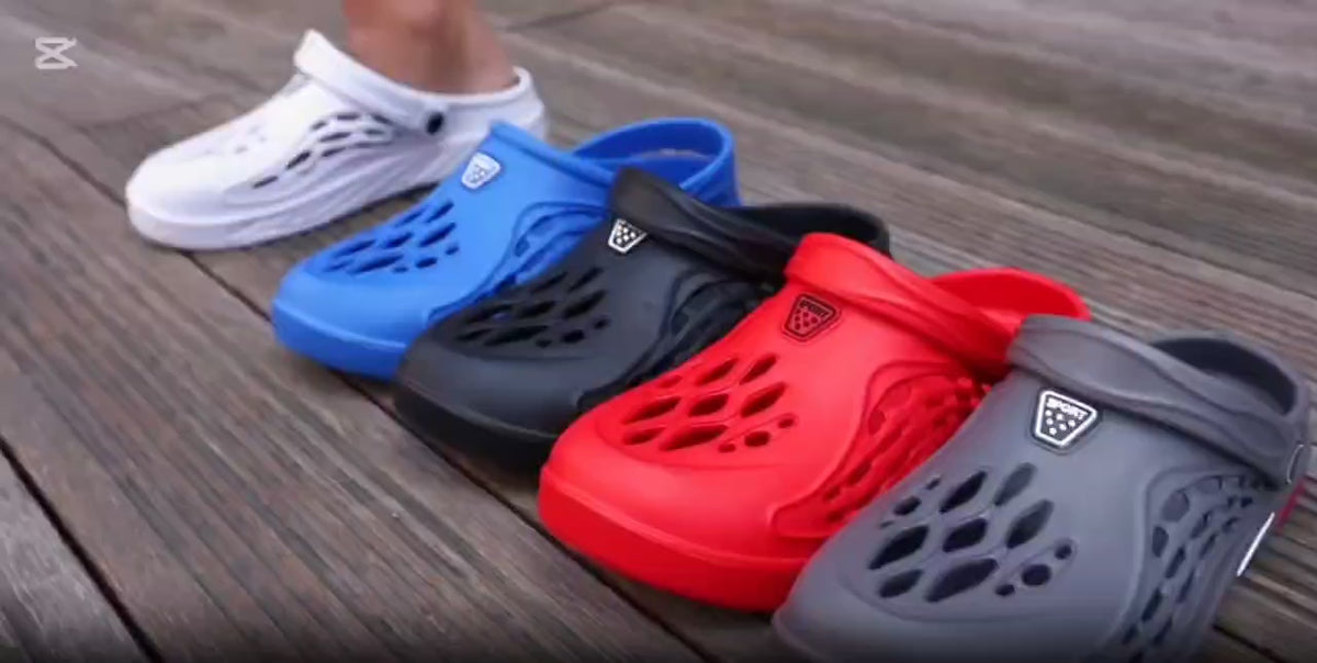 Men's EVA Clog Sandals — Waterproof Slip-On Outdoor Shoes